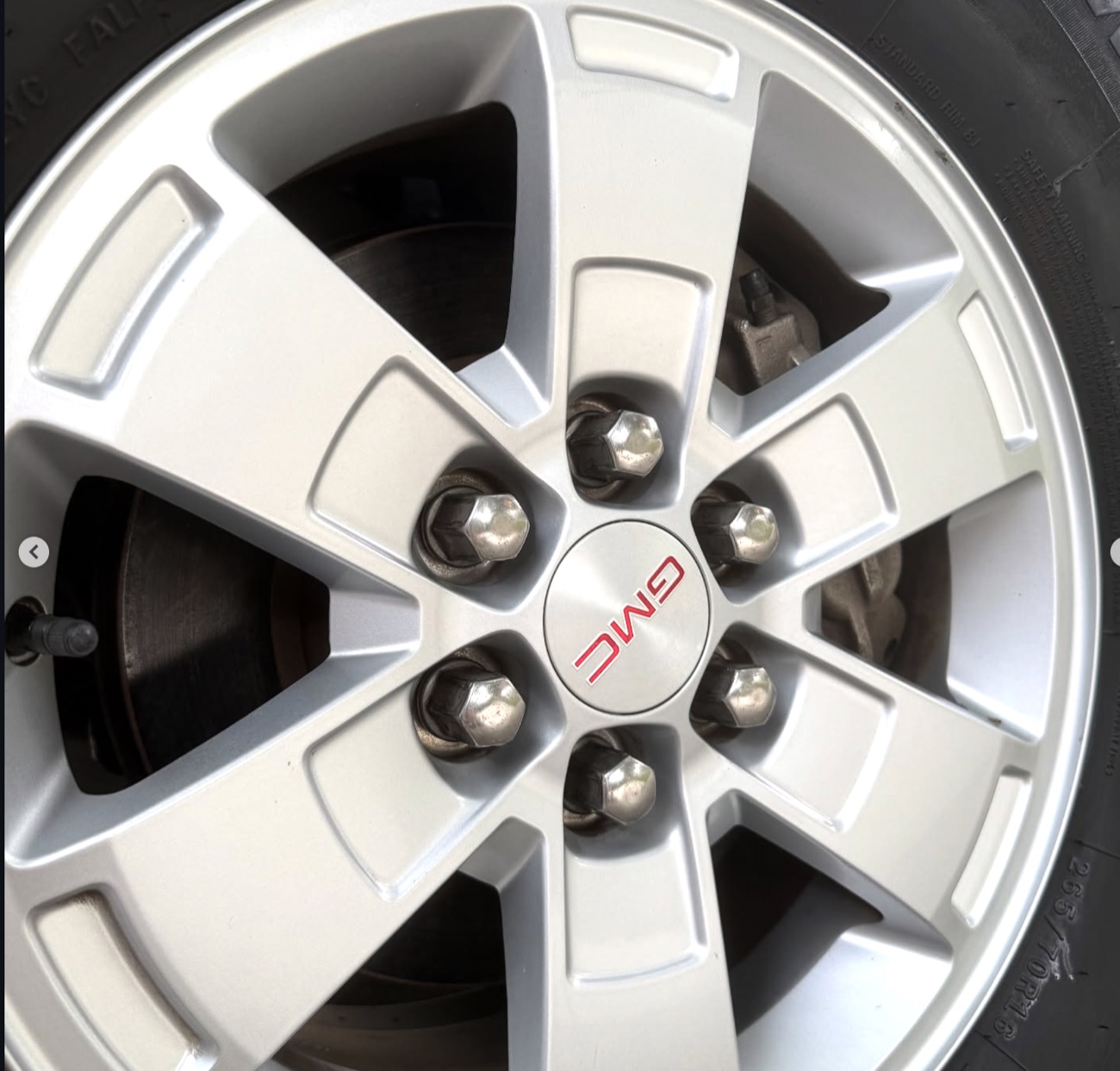 Wheel after detailing